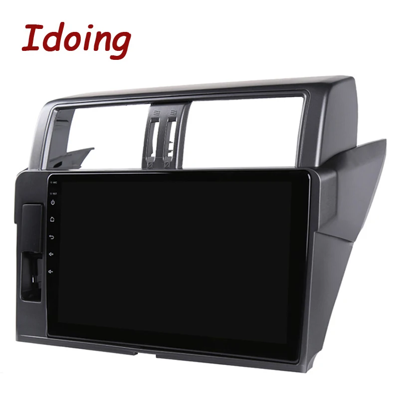Excellent Idoing 9" 2.5D 4G+64G Android 8.1 Car Radio Multimedia GPS Player For Toyota LAND CRUISER PRADO 150 2013-2017 DSP NO 2DIN DVD 4