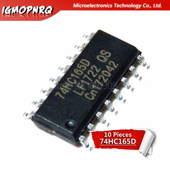 

10pcs 74HC165D 74HC165 SN74HC165D SOP-16 Counter Shift Registers 8-Bit Parallel-Load new original