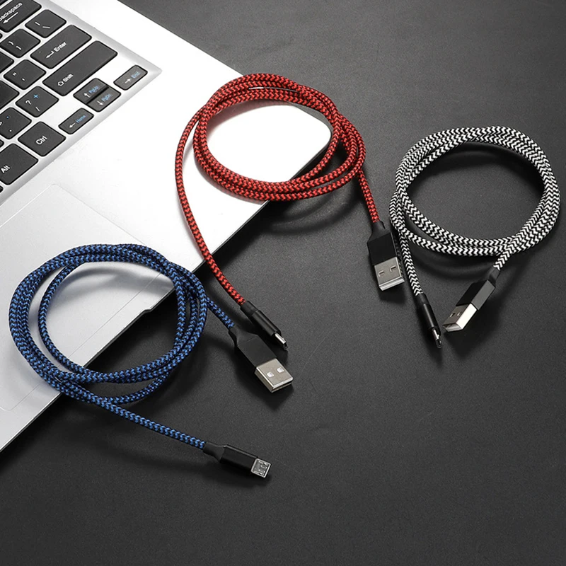 5V 2.4A usb type c кабель 1 м 2 м 3 м Быстрая зарядка type-C Micro кабель usb с подсветкой для samsung S8 S9 huawei P20 P30 Pro Iphone 8 X