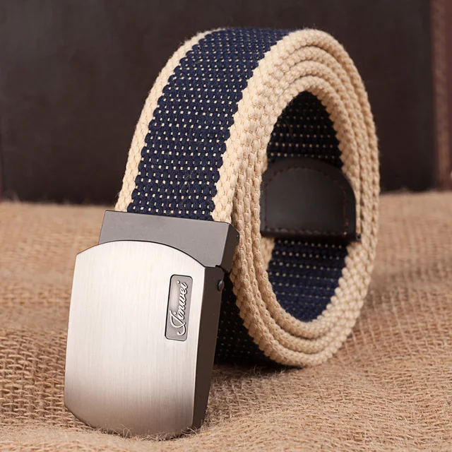 Buy Nuoye Canvas Belts For Men Outdoor Casual Woven