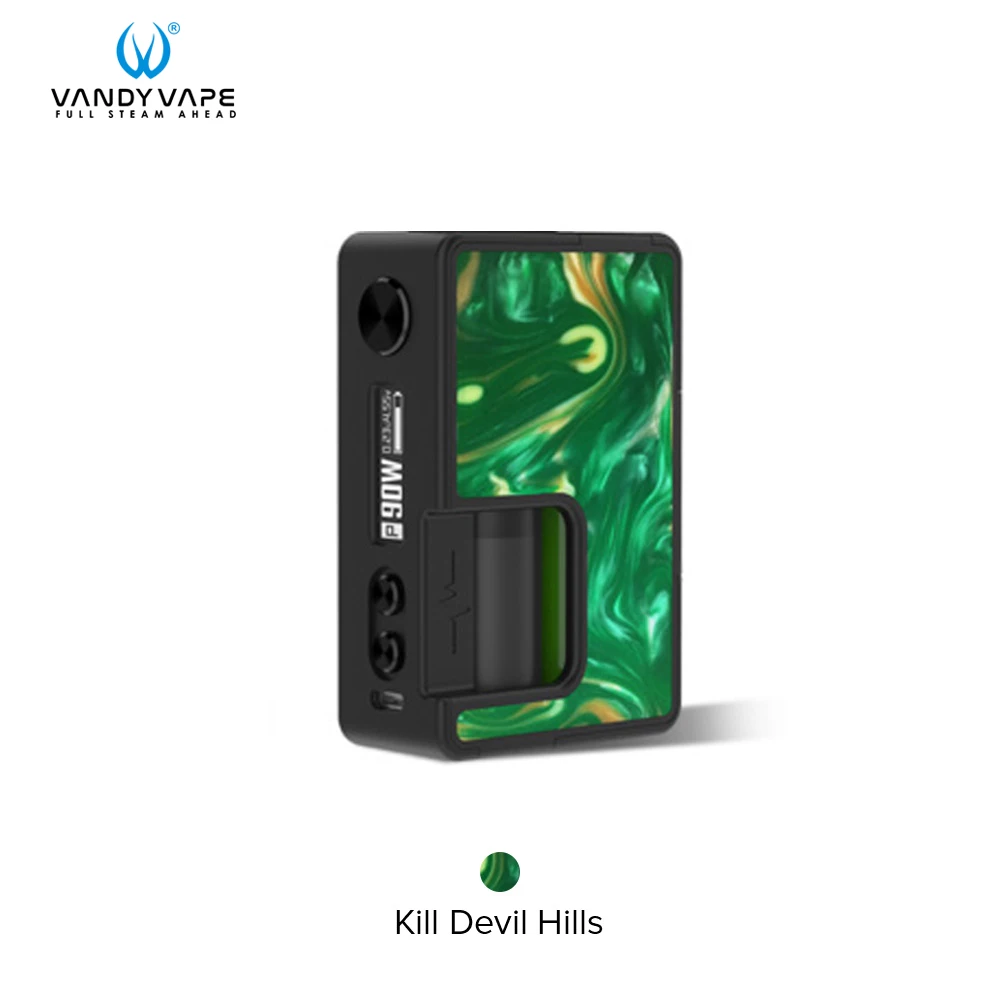 ВАНДИ vape 90 Вт импульсный X RDA мод для Vandyvape PULSE X BF Kit электронная сигарета без единого 18650/20700/21700 Батарея - Цвет: Kill Devil Hills