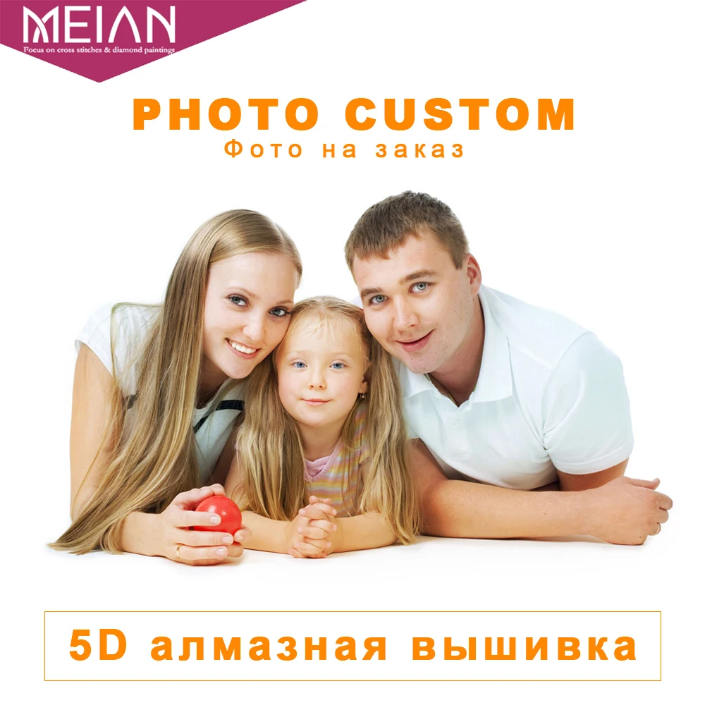

Meian,Photo Custom Diamond Painting Cross Stitch,5D DIY Private full square Diamond Embroidery sale,Daimond Mosaic accessories