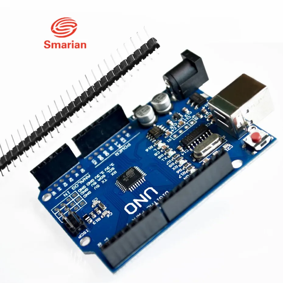 Smarian официальный высококачественный UNO R3 MEGA328P для Arduino без USB кабеля сделай сам
