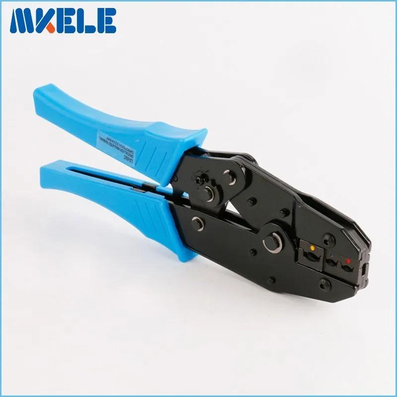

ELE-03C(LY-03C) Crimping Plier Mini-type Self-adjustable, 0.5-6mm2 (20-16AWG) Terminals Crimping Tools