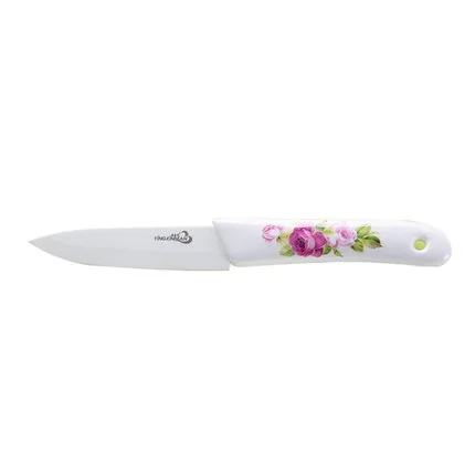 Керамика нож фрукты нож с 4 дюймов Керамика фрукты нож ножны являются портативными Керамика нож не ржавеет - Цвет: 1