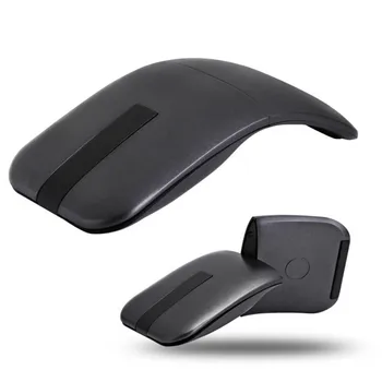 

2.4G Wireless Mouse Optical 1600DPI Ultra Slim 180 Rotatable Hinge Touch Senstive Mouse for Computer Mouse Mice 412#3