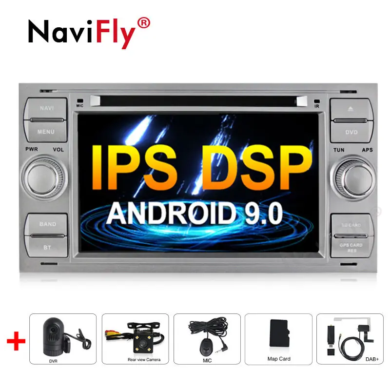 

Android 9.0 IPS DSP Car dvd radio Multimedia Player For Ford Mondeo Focus Transit C-MAX S-MAX Fiesta Focus 2 GPS Navi Canbus RDS
