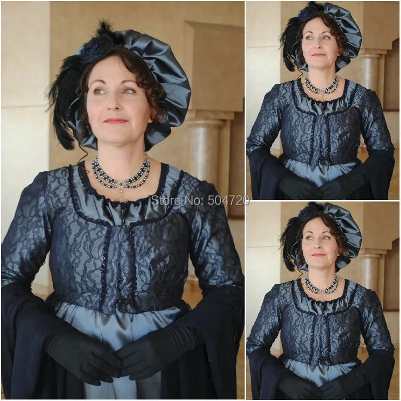 

HistoricalR-215 19 century Vintage costume 1860S Victorian Lolita/Civil War Southern Belle Ball Halloween dresses All size