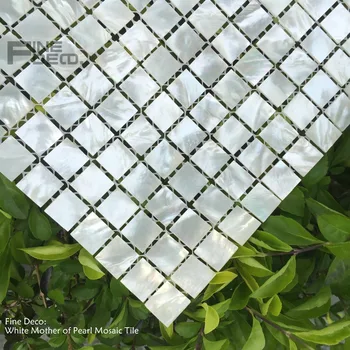 

mesh joint luxury seashell white lip mother of pearl shell mosaic for cabinet deocration