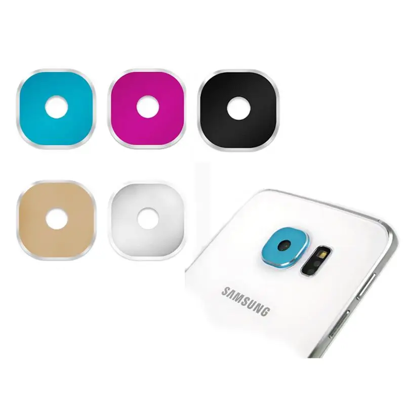 Cellphone Camera Lens Protector Metal Cover Case Guard For Samsung S6/S6 Edge
