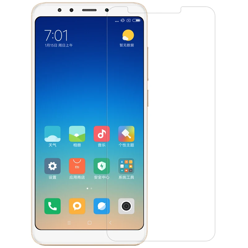 

Redmi 5 Plus Screen Protector 5.99 inch NILLKIN Amazing Tempered Glass screen protector 9H 0.33mm Film for xiaomi note 5 glass