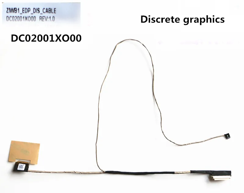 Ноутбук/ноутбук LCD/LED/кабель lvds гибкий кабель для LENOVO B51 30 35 45 70 DC02001XO00|Компьютерные