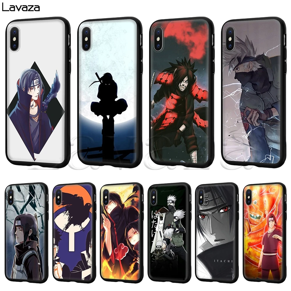

Lavaza Naruto Shippuden Itachi Silicone Soft Case for iPhone 11 Pro XS Max XR X 8 7 6 6S Plus 5 5S SE