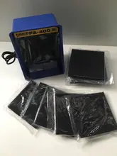 100% НОВАЯ Бесплатная доставка 220 В/110 В Hakko FA-400 Портативный Припоя Дымопоглотитель и С 10 ШТ. губка