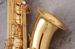 Новый латунный тенор B плоский саксофон Янагисава T-WO2 Золотой Лак Bb Sax Professional Инструменты для студентов с чехлом