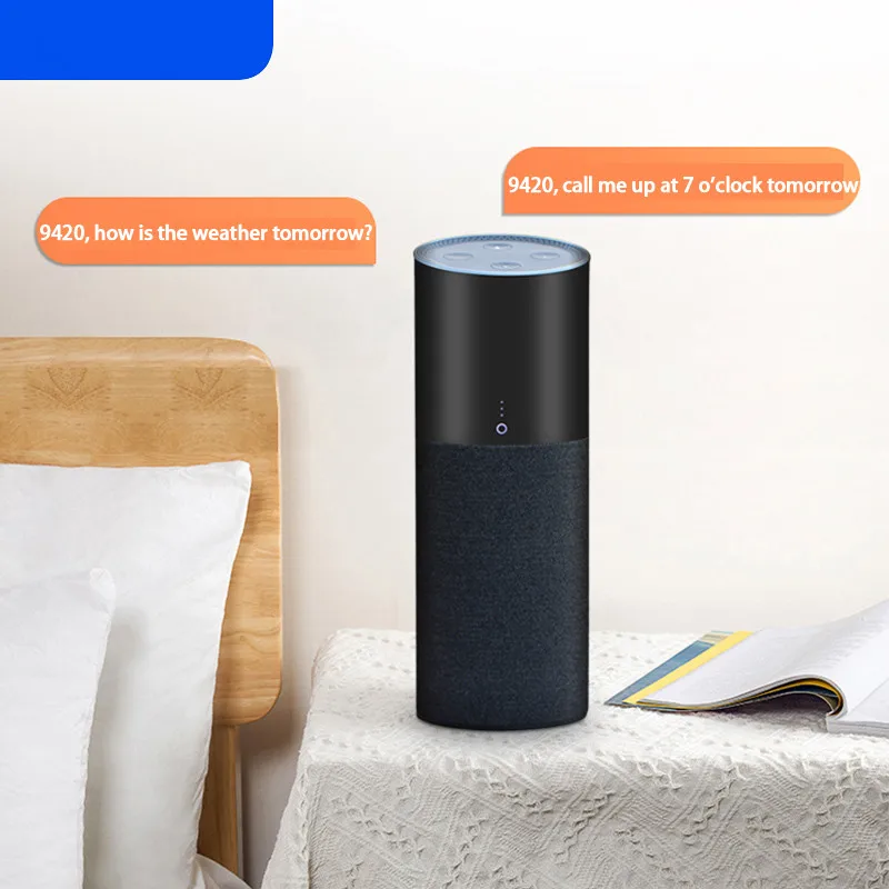 Искусственные интеллектуальные динамики AI Bluetooth беспроводной домашний портативный Wi-Fi голосовой помощник 15h стерео музыка объемный