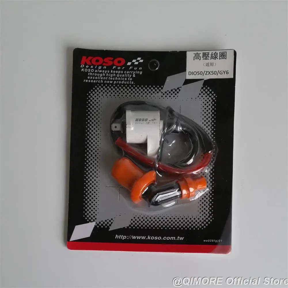 Высоковольтная катушка зажигания KOSO performance racing для скутера DIO50 ZX50 GY6 50 125 150 139QMB 152QMI