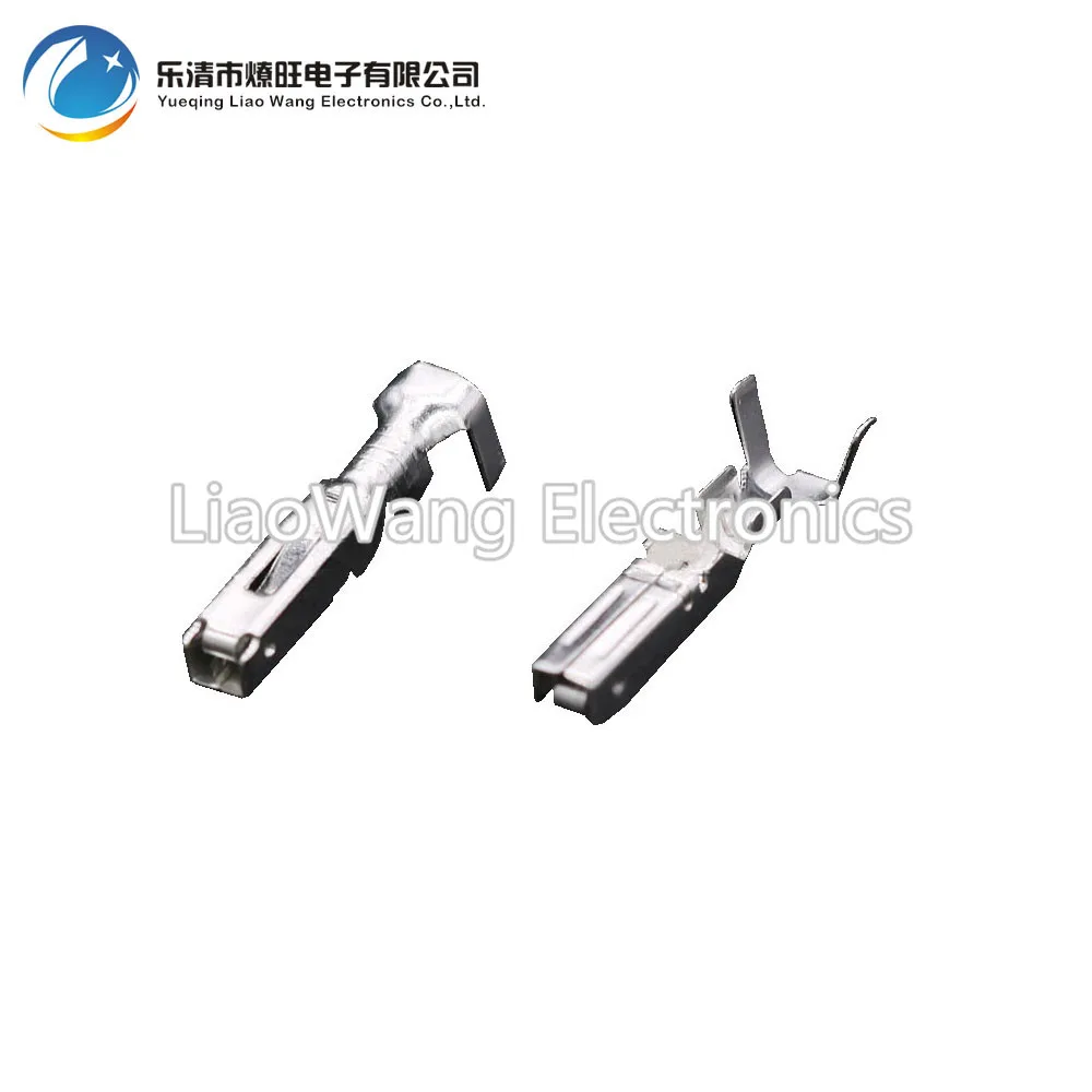 

100 PCS 1.5 series car terminals connector copper socket terminal tin plug DJ621-1.5A