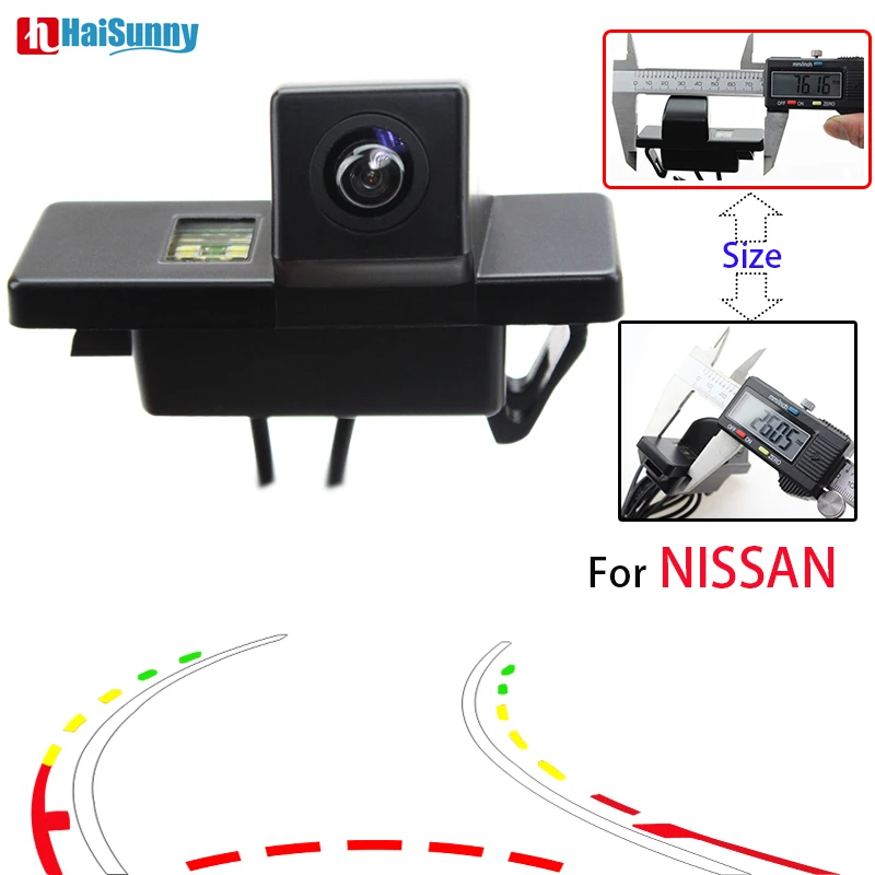 HaiSunny для Nissan Qashqai X Trail Geniss Pathfinder Dualis Juke Sunny (2011) камера заднего вида с динамической