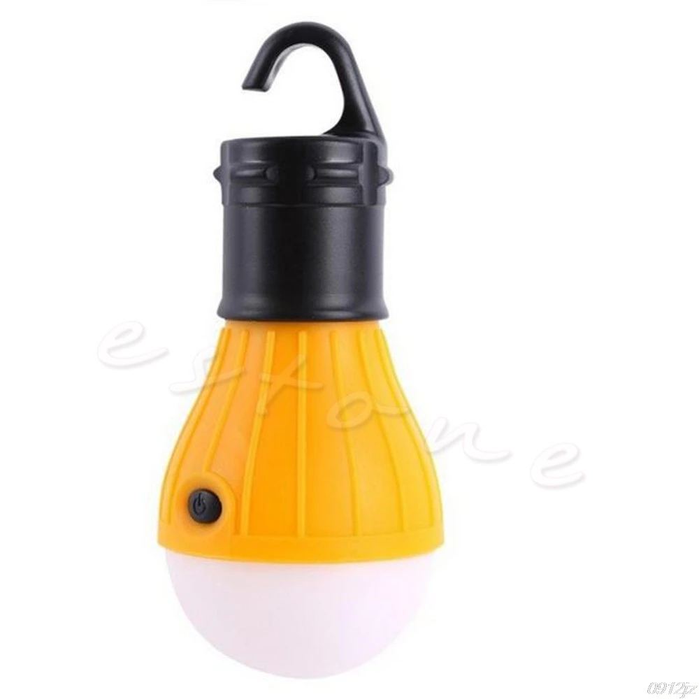 Портативный подвесной крючок 3LED Кемпинг наружный фонарь для палаток Рыбалка Фонарь Лампа факел C90A Прямая поставка