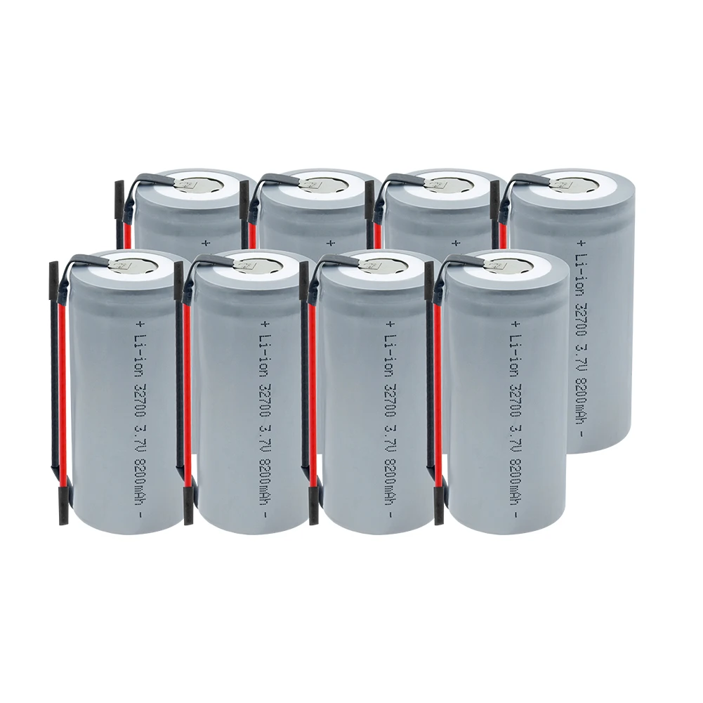 8 PCS 1/2/4/6/8/10 шт. 3,7 V 8200 мА/ч, литий-ионный аккумулятор батареи Перезаряжаемые для электрического инструмента аварийный светильник игрушка Мощность инструмент - Цвет: 8 PCS