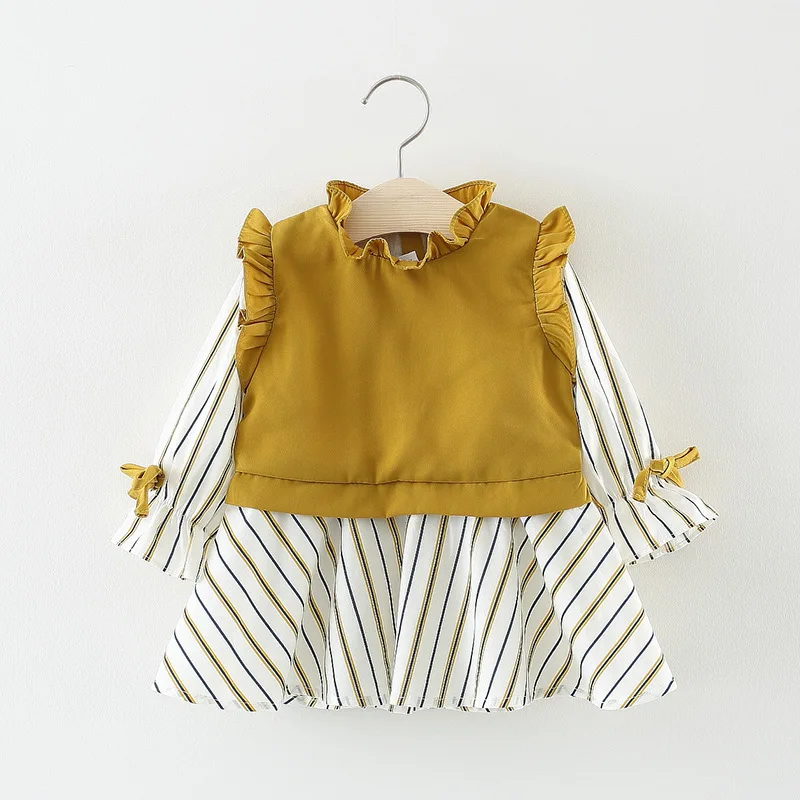 

fall newborn baby girl dress long sleeve dresses toddler girl dresses party birthday clothes autumn spring 2018 kids girls dress