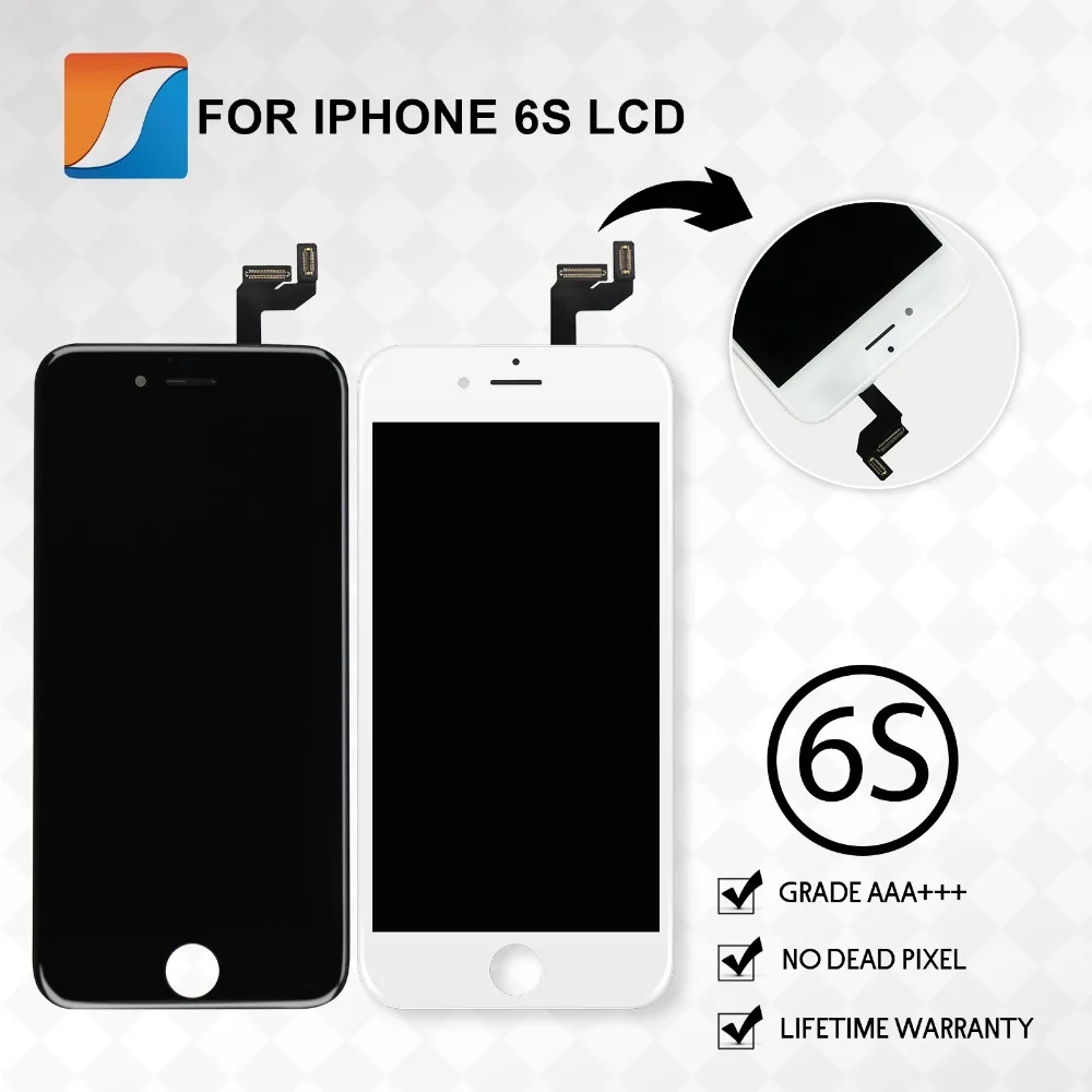 

10PCS/LOT AAA+++ For iPhone 6S LCD With 3D Force Touch Screen Assembly 4.7 Inch Display Free Shipping