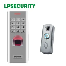 Special Price with metal outdoor fingeprint access control reader NO LED indicator Access Control Door lock Release Exit Button Sensor Switch