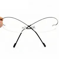 Beta-ti – monture de lunettes en métal sans monture, Flexible, à mémoire de forme, pour oculos de grau, 5018 5