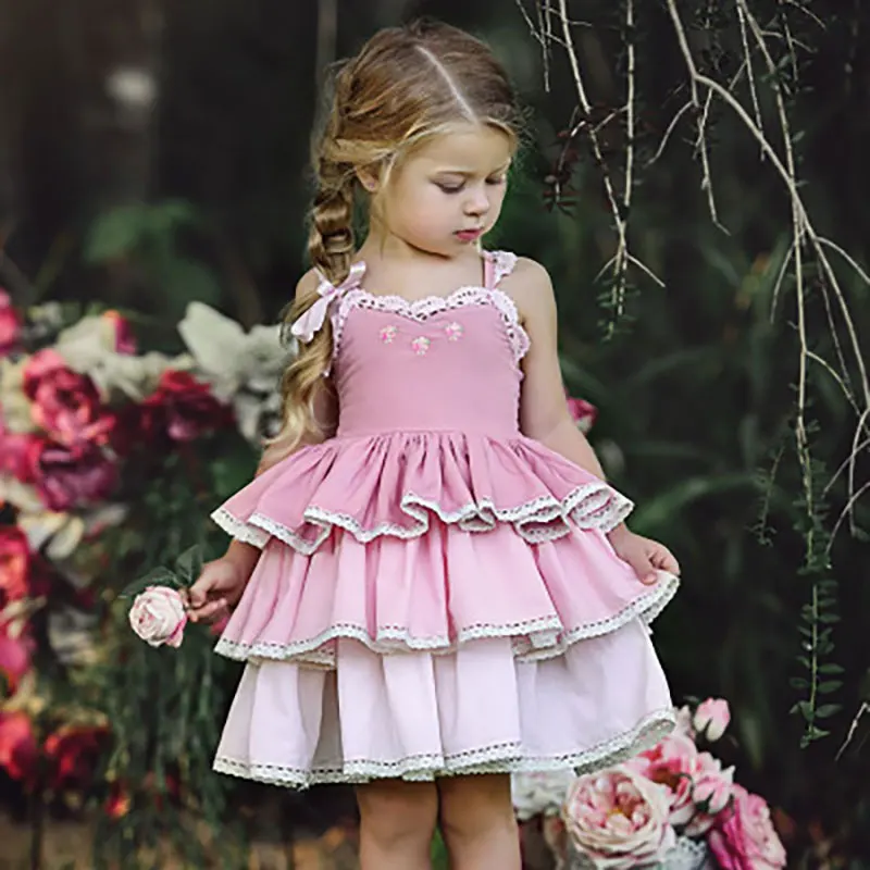 Top Quality Baby Flower Dresses 2019 Princess 1 2 Years