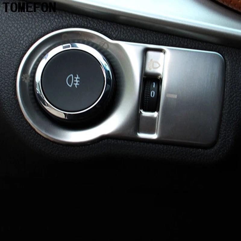 

1piece For Chevrolet CAVALIER 2017 New Headlight Lamp Switch Button Frame Cover Interior Trims