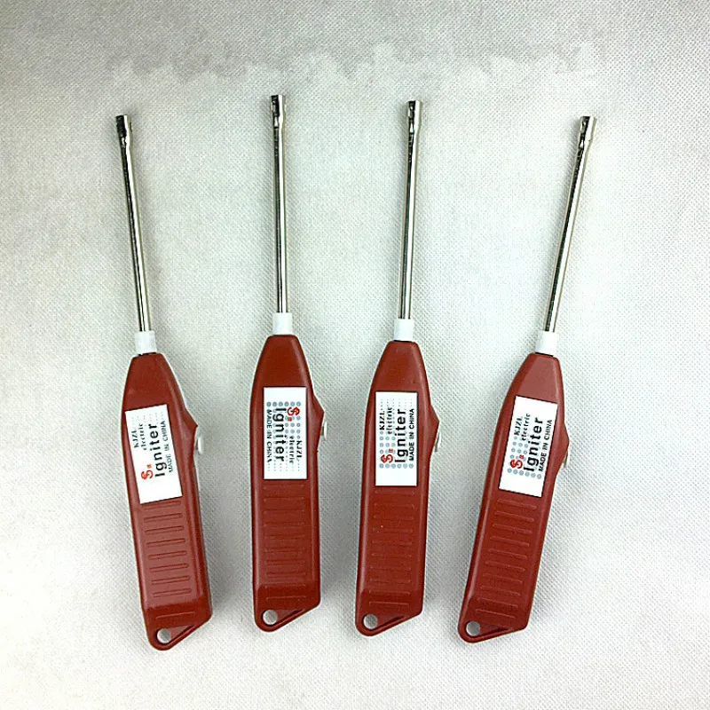 LIRUIKA Электрический газовая зажигалка Fire Starter прикуриватель на батарейке для принадлежности шашлыков гриль кухонный инструмент импульса воспламенитель Природный - изображение