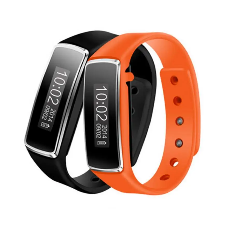 Good Sale Waterproof Bluetooth 4 0 OLED Smart Bracelet Watch Wrist Band For iPhone IOS Android