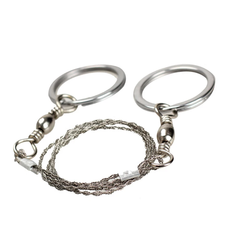 

Survival Wire Saw Cutter Outdoor Emergency Camping Hunting Tools FK88