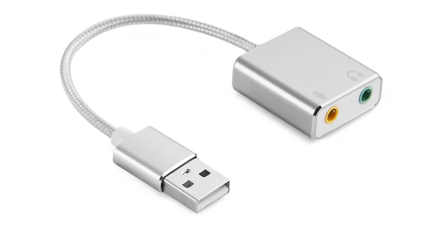 &quotE ZHOU&quot EZSC18639 USB звуковая карта внешний настольный компьютер ноутбук Бесплатный