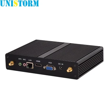 

Fanless Intel Dual Core Mini PC Pentium 2117U 1.8GHz Windows7/8/10 Mini Computer with Intel HD Graphics 1080P HDMI TV Box