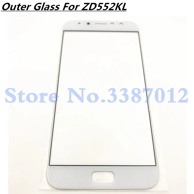 

100% Original Front Outer Screen Glass Lens Replacement Touch Screen For Asus ZenFone 4 Selfie Pro ZD552KL Z01MD Z01MDA