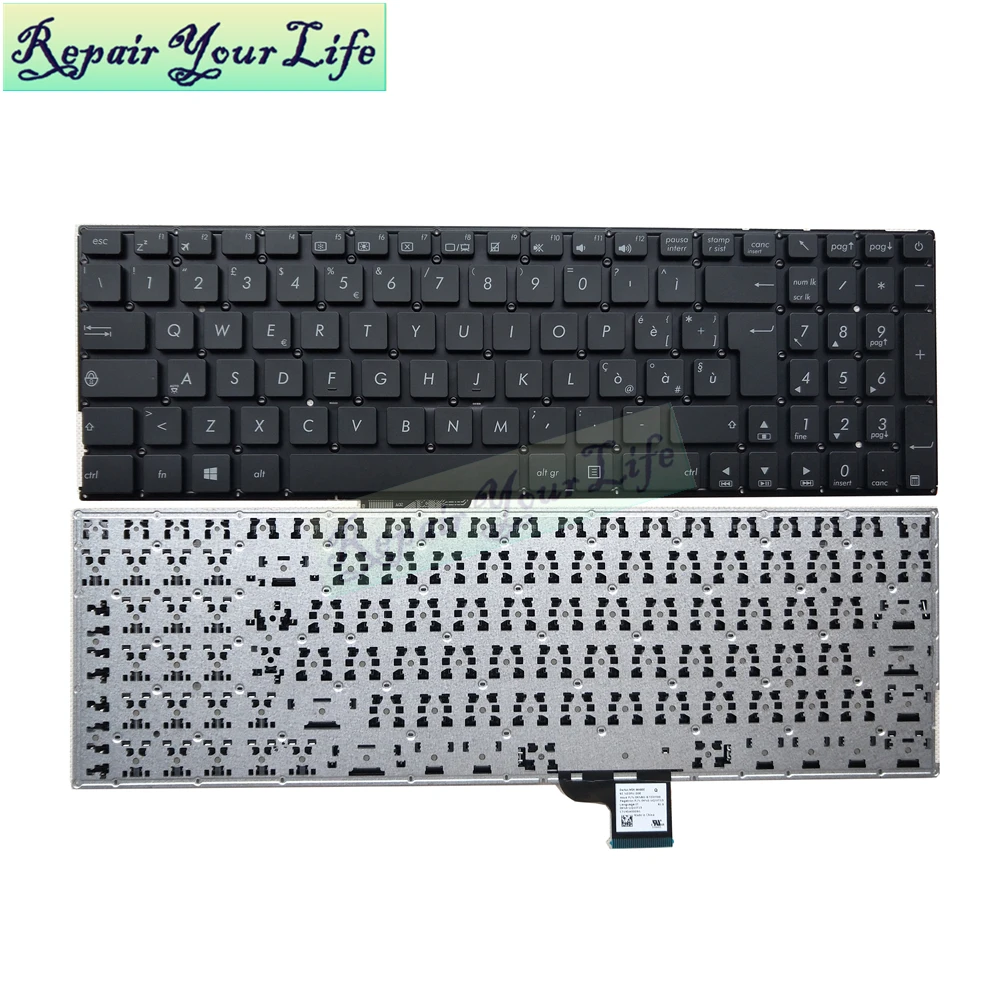 Итальянская клавиатура UX510 для ASUS UX510UA IT Клавиатура ноутбука UK 0KNB0 6722IT00 9Z.ND2PU.00E 0KN0