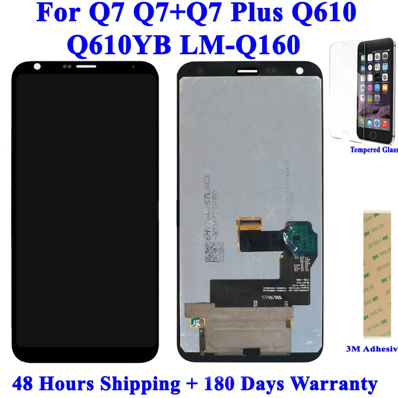 ЖК дисплей для LG Q7 LCD Q610 Plus с сенсорным экраном и дигитайзером в сборе|Экраны