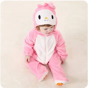 

Cartoon Figure Design Baby Romper Pink Animal Character Jumpsuit 2020 Newborn Infant Toddlers Overalls Baby Clothes RL1-5