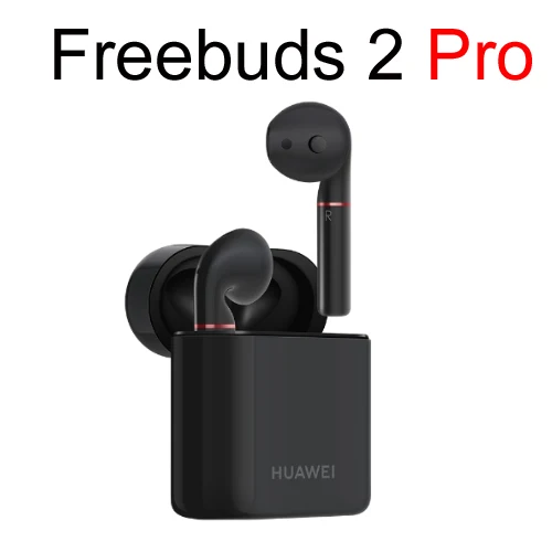 Huawei Freebuds 2 Pro Huawei Bluetooth Headset CM-H2 Wireless earphone Hi-Fi Waterproof IP54 Tap control Wireless Charge - Цвет: Freebuds 2 Pro Black