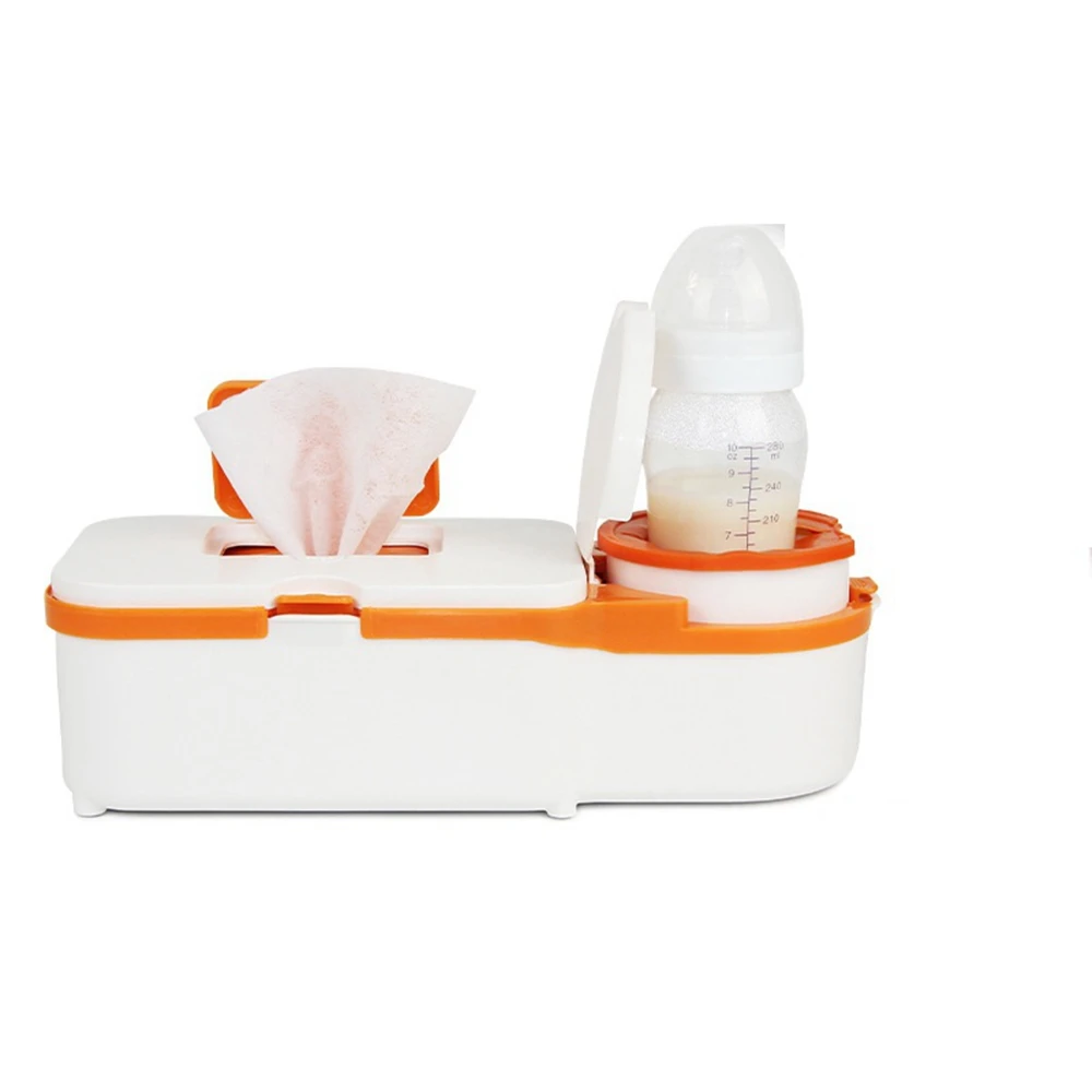 Цена DMWD 220 В 12 В дома и автомобиля двойного назначения Электрический диспенсер для влажных полотенец детские влажные салфетки нагреватель молоч...