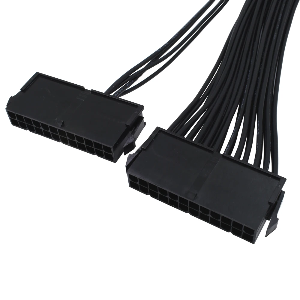 TISHRIC ADD3PSU 24Pin Molex Starter Extender ATX Dual PSU Power Supply Adapter Cable sync Synchronous For Bitcoin Mining Miner