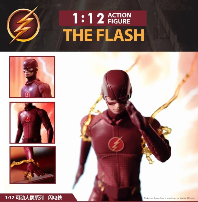 

[ESTARTEK] SoapStudio FG001 1/12th Scale The Flash Standard VER. / Special Ver. Action Figure Cosplay Dolls