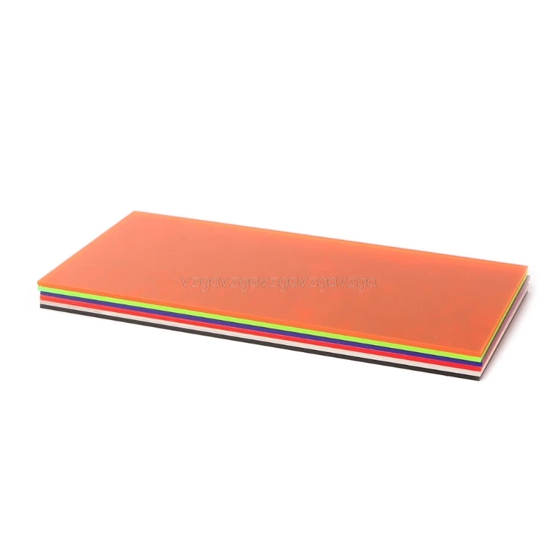 10X20 см доска из оргстекла цветной акриловый лист DIY игрушки Аксессуары Модель N16 Прямая поставка