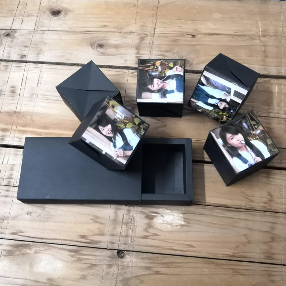 

Creative Surprise Party's Bounce Box Gift Explosion for Anniversary Scrapbook DIY Photo Album Birthday Gift