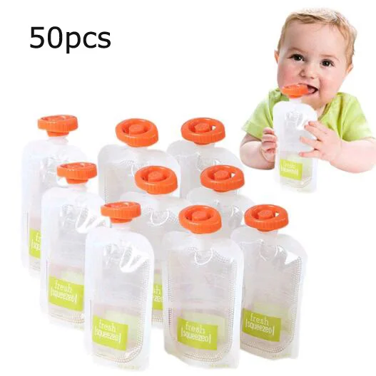 Контейнер для детского питания контейнеры для кормления новорожденных Еда Maker набор кошельков Органические свежие машина для упаковки фруктов челнока - Цвет: 10