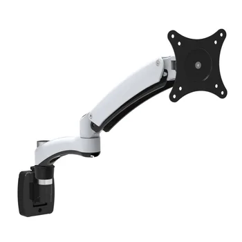 

Aluminum 360 Degree Full Motion Height Adjustable 15"-27" LCD LED TV Screen Slot Mount Monitor Holder Bracket Gas Spring Arm