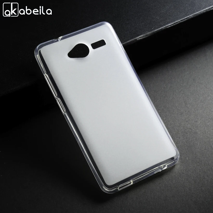 AKABEILA Cases For ZTE Blade L3 TPU Silicon Soft Case Back