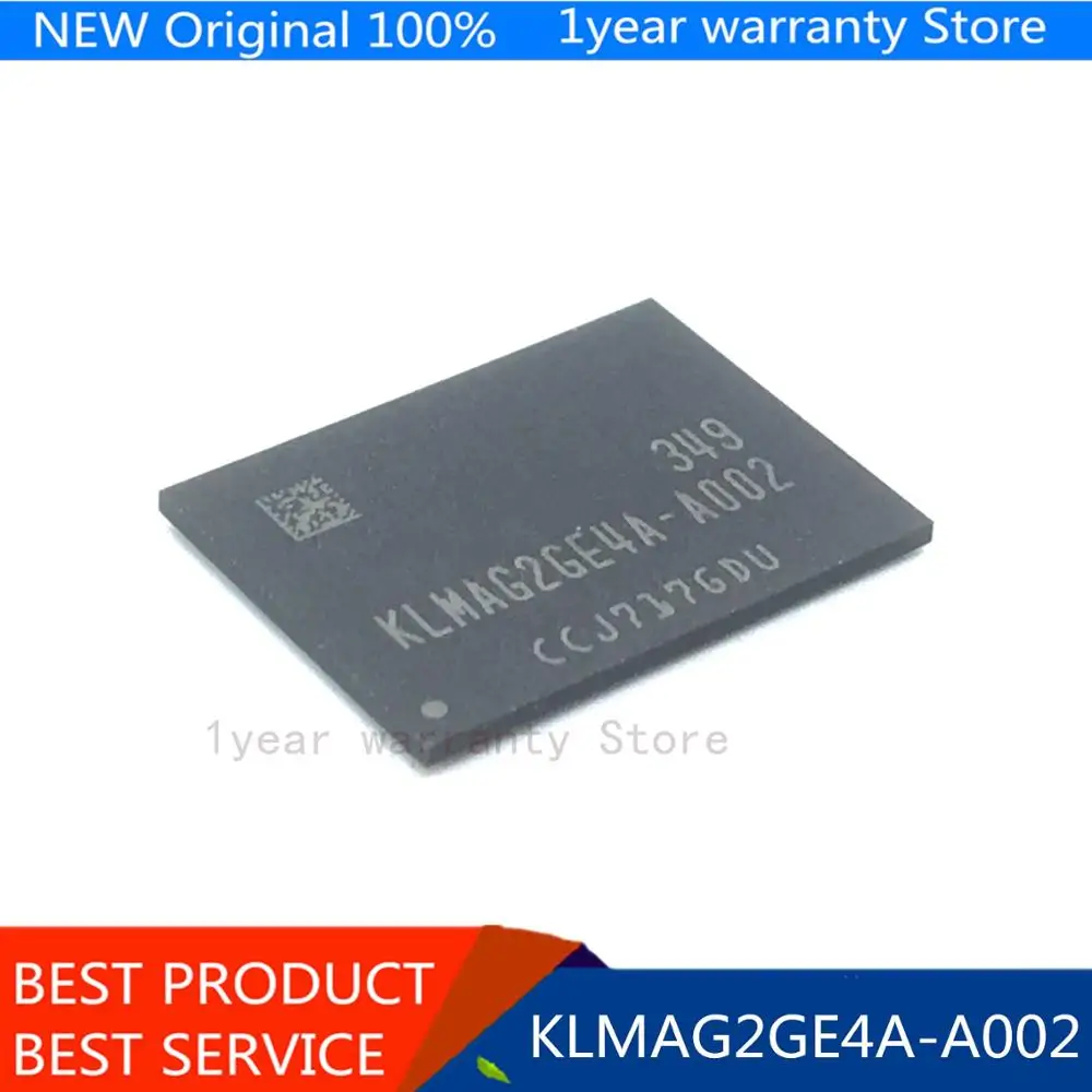 (1 шт.) (2 (5 (10 100% Новый оригинальный KLMAG2GE4A A002 EMMC шрифт 16 Гб BGA A002|Пульты ДУ| |